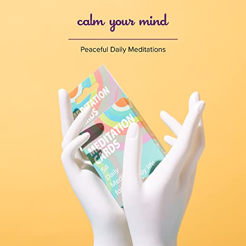 Kalan Self Care Gift Set for Women - Mindfulness Cards, Stress Relief, Meditation, Anxiety Relief, Positive Affirmations & More for Relaxation & Wellness - color: Meditation