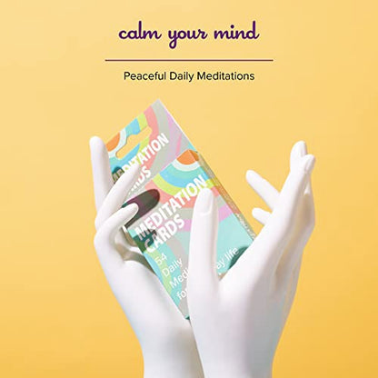 Kalan Self Care Gift Set for Women - Mindfulness Cards, Stress Relief, Meditation, Anxiety Relief, Positive Affirmations & More for Relaxation & Wellness - color: Meditation