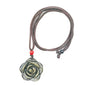 Crystal Pendant Necklaces Healing love Women's Men's choker Obsidian Tiger eye White Crystal Black Gold waterproof dainty Charm stackable statement Cute Stone necklace Unisex - style: Golden Obsidian Rose