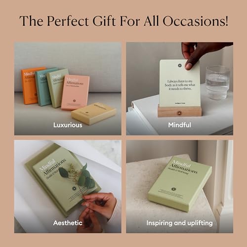 Mindful Affirmation Cards for Health and Wellbeing - style: Health & Wellness