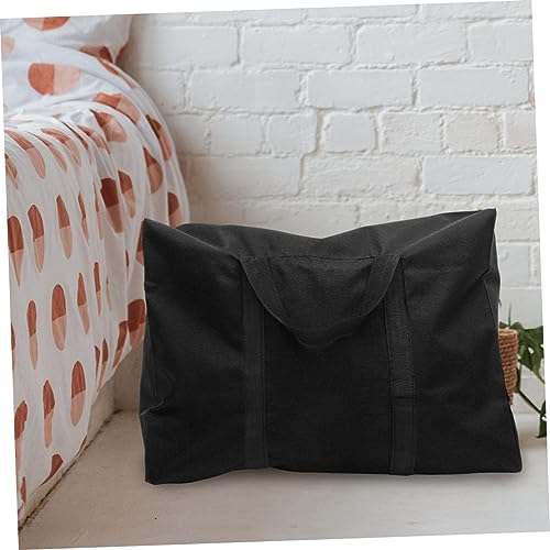 minkissy 2Pcs Heavy Duty Quilt Storage Bags Multi Use Luggage Organizer Durable Oxford Cloth for Moving Travel Home for Blankets Clothes Sundries