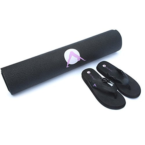 AURORAE Classic/Printed Extra Thick and Long Yoga Mat. Slip Free Rosin included - color: Infinity