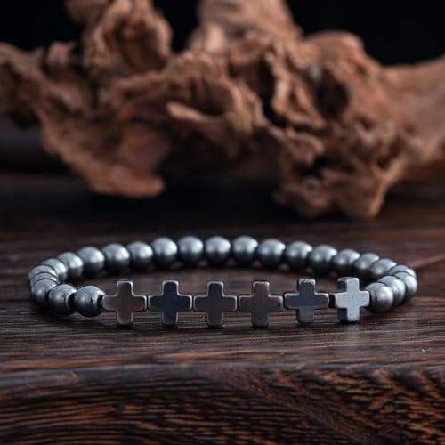 Healing Crstay Beaded Gemstone Bracelet for Men Colorful Stone Bracelets for Protection Lucky Boho Accessories Jewelry Gifts