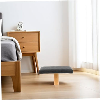 Mobestech Bench Cushion Seat for Comfortable Seiza Position Grey Stool for Prayer and Balance Exercises
