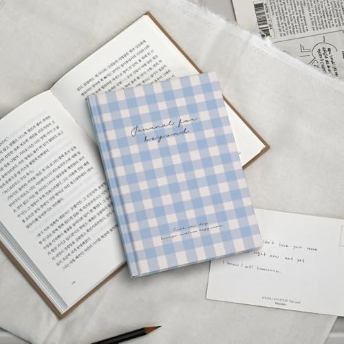 Journal For Beyond Hardcover Lined Notebook, Blue - Hardcover, Academic, Journal, Diary, 112pages