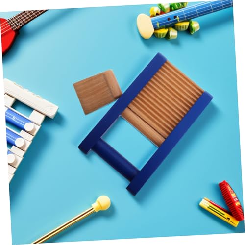 SUPVOX Wooden Hand Musical Scraper Board for Interactive Musical Instrument for Early Education Enhances Creativity Sensory Development for Group Activities and Music Learning