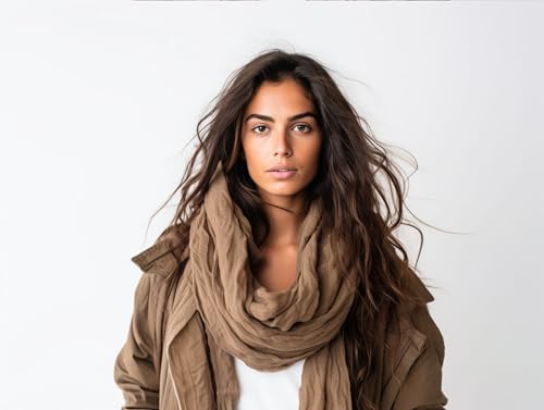 Shawl Wraps For Women With Gift Box | Pashmina Scarf For Evening Dress Wedding Bridesmaid | Cotton Large Scarves
