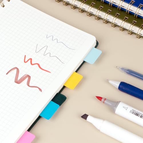 POPRUN Graph Spiral Journal Notebook - A5, 141 Pages Grid Notebooks for Women Men, 120 GSM Hardcover Graphing Journals for Work, School, Engineering & Graphing, 5.75'' x 8.25'', Haze Blue - color: Haze Blue, style: Grid