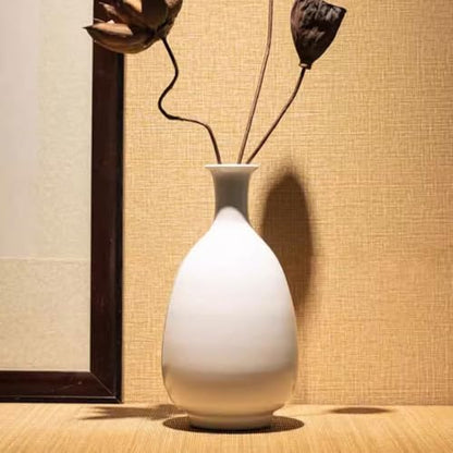 Dining Table Decor Modern Simple Zen Ceramic Vase Living Room Bedroom Entrance Table Decoration Ornaments Kitchen Decor