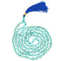 Amazing Gemstone Aquamarine Mala - Knotted - color: Aquamarine, style: Knotted
