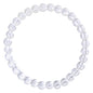 BRCbeads Gemstone Bracelets Natural Gemstone Birthstone Handmade Healing Power Crystal Beads Elastic Stretch 7.5 Inch Gift Box Unisex - color: Clear Quartz