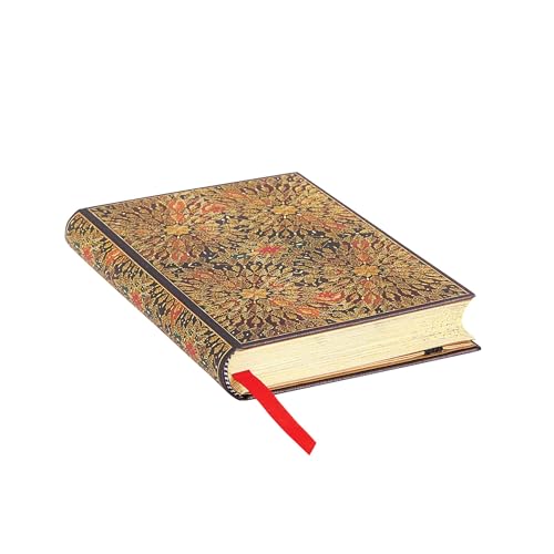 Fire Flowers Mini Unlined Hardcover Journal, 240pg, 120GSM by Paperblanks (Fire Flowers)