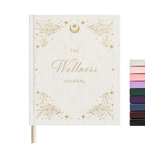 &And Per Se Wellness Journal, Self Care & Daily Journal for Women, Mental Health Planner with Habit Tracker, Diet & Goals, Undated, Gift-Ready (Stardust Beige) - color: I-Stardust Beige