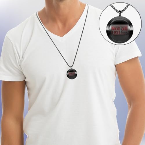 Aromatherapy Diffuser Necklace-Alphabet Essential Oil Necklace,Aromatherapy Diffuser Pendant for Men and Women,Portable,Suitable for Yoga,Meditation,Travel,Stress Relief Gift(Black 30mm) - color: Alphabet Black