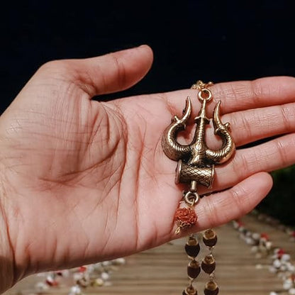 Rudraksha Mala shiv ji Mahakal Locket Rudraksha Mala Mahakal Locket Rudraksha Mala Shiva Rudraksha Mala Mahakal locket with chain - style: design 6