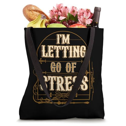 Meditation Letting go of Stress Meditating Training Yoga Tote Bag