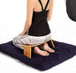 KRASS Folding Meditation Bench, Simple Yoga Stool, Perfect Kneeling Stool, Ergonomic Bamboo Yoga Bench - Includes Carrying Bag,Collector88