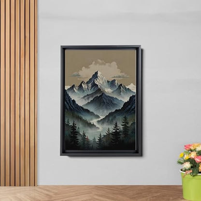 Japanese Wall Art, Minimalist Wall Art, Neutral Abstract Art, Modern Minimalist, Zen Wall Art, Zen Printed Wall Art, Japanese Art Print, Canvas, Wall