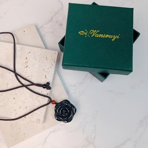 Crystal Pendant Necklaces Healing love Women's Men's choker Obsidian Tiger eye White Crystal Black Gold waterproof dainty Charm stackable statement Cute Stone necklace Unisex - style: Crystal pendant Rainbow Rose