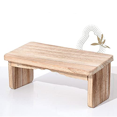 Meditation Stool, Foldable Wooden Kneeling Stool, Ergonomic Oblique Leg Meditation Bench, Meditation Table on The Floor, Meditation Stool/A / 39.5×19.5×16cm