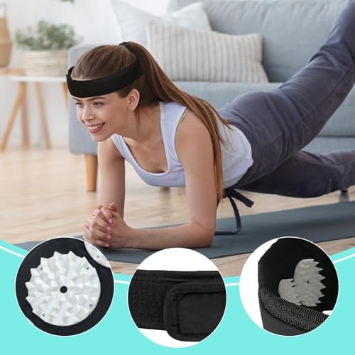 Head Relaxation Wrap - Muscle Relaxation Headband,Head Comfortable Wrap with Targeted Pressure Nodes - for Women Home Office Yoga Meditation Exercise