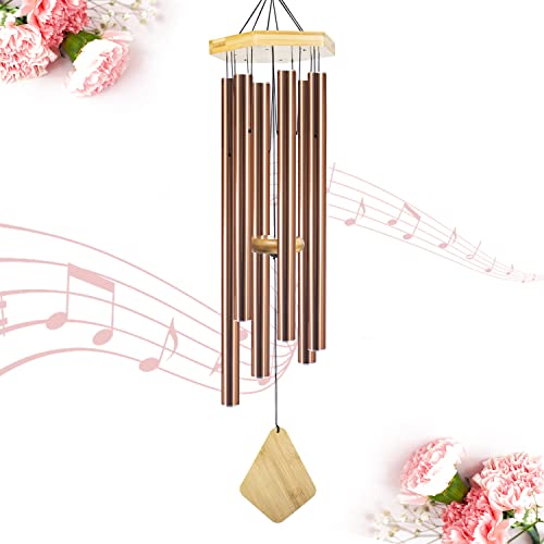 Wind Chimes Outdoor Large Deep Tone, 36 Inches WindChimes Outdoor Memorial Wind Chime for Mom/Housewarming/Christmas, Windchime for Outside Garden, Patio, Home Decor - size: 36"CP