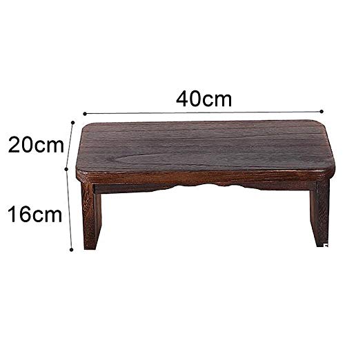 Wooden Meditation Bench (18x8x6in), Foldable & Ergonomic Meditation Stool, Sturdy Prayer Bench, Comfortable for Kneeling or Sitting, Perfect for Deeper & Longer Meditation