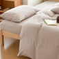 100% Washed Cotton Weighted Blanket Cover, Linen Feel Duvet Cover for Weighted Blanket 48"x72", Plain Simple Cotton Heavy Blanket Duvet Cover (Beige, 48"x72") - color: Beige (No Blanket), size: 48"x72"