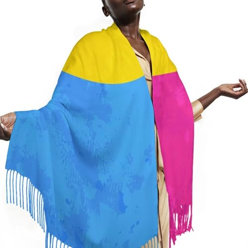 Big Oversized Long Scarves Pashmina Shawl Wrap Women gifts - color: Picture (660)