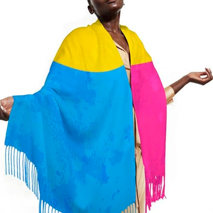 Big Oversized Long Scarves Pashmina Shawl Wrap Women gifts - color: Picture (660)