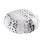 Hugger Mugger Zafu Meditation Cushion - Support in Cross-Legged Sitting, Buckwheat Filled, Durable Fabric, Convenient Handle, Handmade in USA - color: Wild Sky
