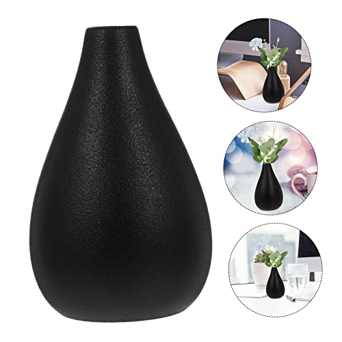 Garneck 2pcs Meditation Zen Ceramics Vase Minimalist Flower Vase for Home Decor Elegant Desktop Accent Water for Zen Rooms Tearooms