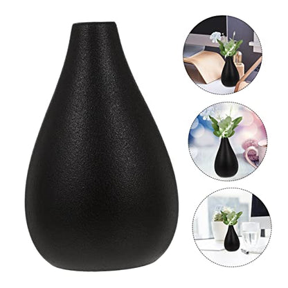 Garneck 2pcs Meditation Zen Ceramics Vase Minimalist Flower Vase for Home Decor Elegant Desktop Accent Water for Zen Rooms Tearooms