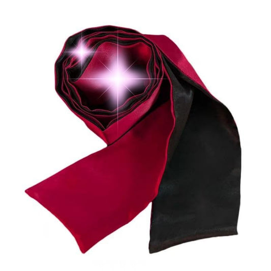Yoga Black And Red Classic Scarf Accessories, Soft And Multifunctional Training Belt Accessories, Can Be Used For Meditation - Q