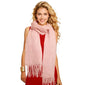 Winter Soft Long Scarf, Pashmina Shawls and Wraps, Warm Large Scarves for Men Women Evening Dress Wedding - color: Bright Pink