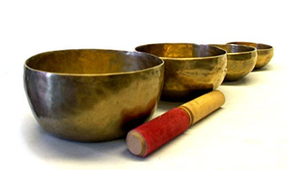 7 Tibetan Singing Bowl by The India Connection-L8