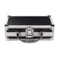 Aluminum Briefcase Aluminum Alloy Carrying Case, Metal Briefcase, Small Hard Container Tool Box Portable for Tools Traval Toys