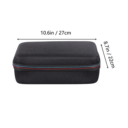 1Pc Portable Eva Pressure Storage Bag for Controllers Handheld Carry Case for Cold Equipment Lightweight Shockproof Design with Smooth Zipper Closure for Travel