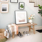 SwallowLiving 43" Solid Wood Entry Bench - Rustic Farmhouse Style Hallway Seating for Living Room, Dining Room Entryway - Handcrafted Natural Finish - color: Nature, size: 43 Inch