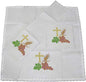 Desconocido Altar Set with Embroidered Cross, Spikes and Grapes, white, M