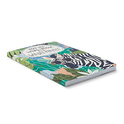 Compendium Softcover Journal - You Are Weird, Unique, and Wildly Perfect. – A Write Now Journal with 128 Lined Pages, 5″W x 8″H - color: Wildly Green