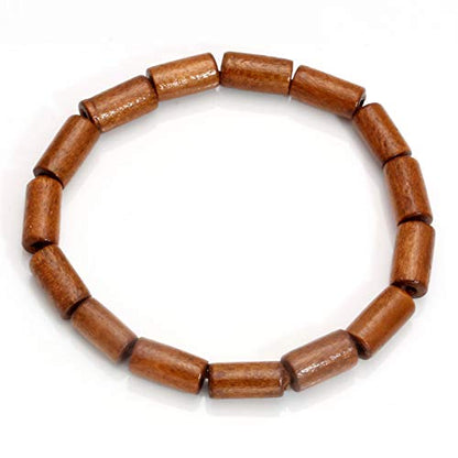 6mm Wood Beads Bracelet for men women Prayer Mala Meditation Wrist Bracelet