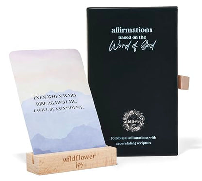 Christian Affirmation Cards for Women, 52 Affirmation Cards Based on the Word of God