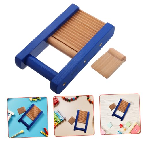 SUPVOX Wooden Hand Musical Scraper Board for Interactive Musical Instrument for Early Education Enhances Creativity Sensory Development for Group Activities and Music Learning