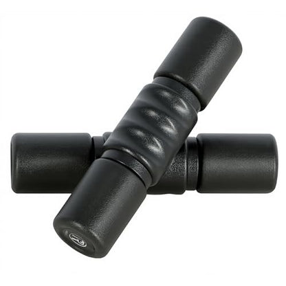 RANMING Twist Shaker ABS Double Row Shakers Percussion Instruments Medium Volume Latin Percussion Instruments for Accompaniment, Studio, Band, Drummers (Black)
