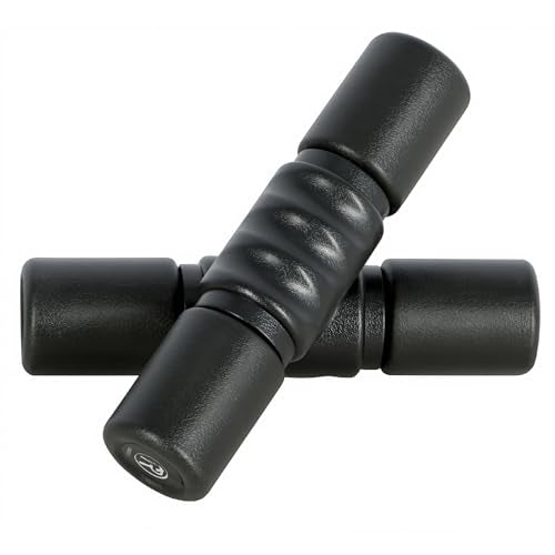 RANMING Twist Shaker ABS Double Row Shakers Percussion Instruments Medium Volume Latin Percussion Instruments for Accompaniment, Studio, Band, Drummers (Black)