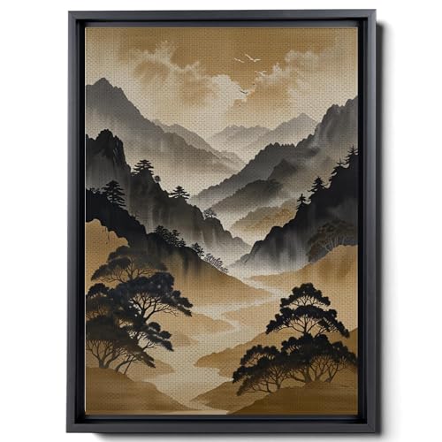 Japanese Wall Art, Minimalist Wall Art, Neutral Abstract Art, Modern Minimalist, Zen Wall Art, Zen Printed Wall Art, Japanese Art Print, Canvas, Print