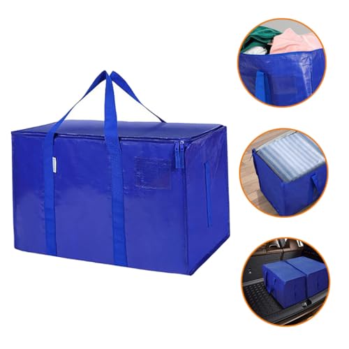 NOLITOY Blanket Storage Bag Bedding Organizer for Clothes Comforters and Travel Design Handles for and Storage