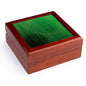 3dRose, Acceptance – Green Meditation Medallion, Jewelry Box 5.5x5.5 inch with 4 inch tile
