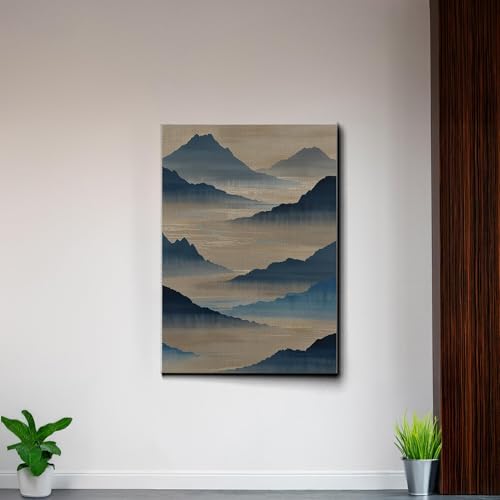 Japanese Wall Art, Minimalist Wall Art, Neutral Abstract Art, Modern Minimalist, Zen Wall Art, Zen Printed Wall Art, Japanese Art Print, Canvas Art, Decor